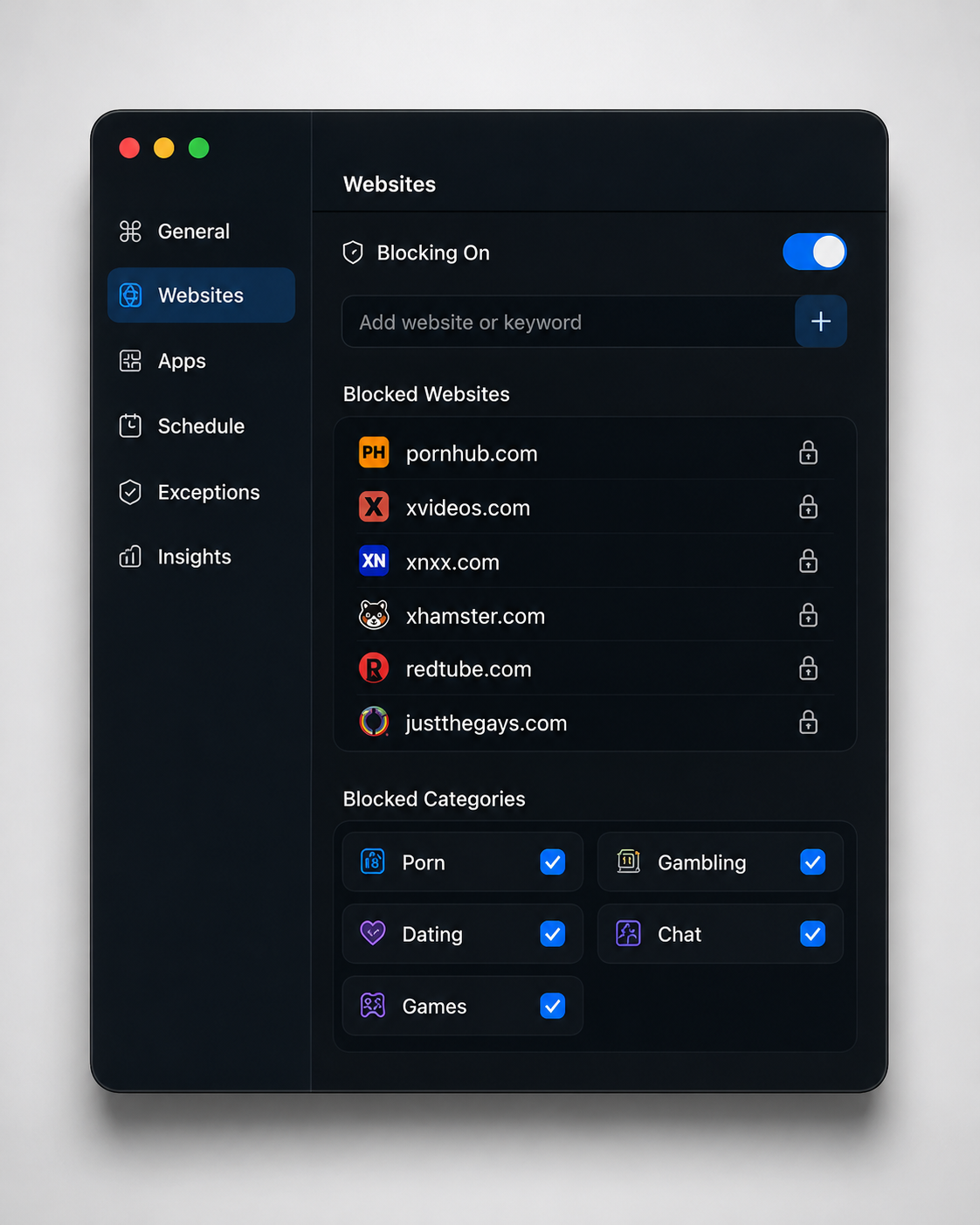 MacOS Blocker